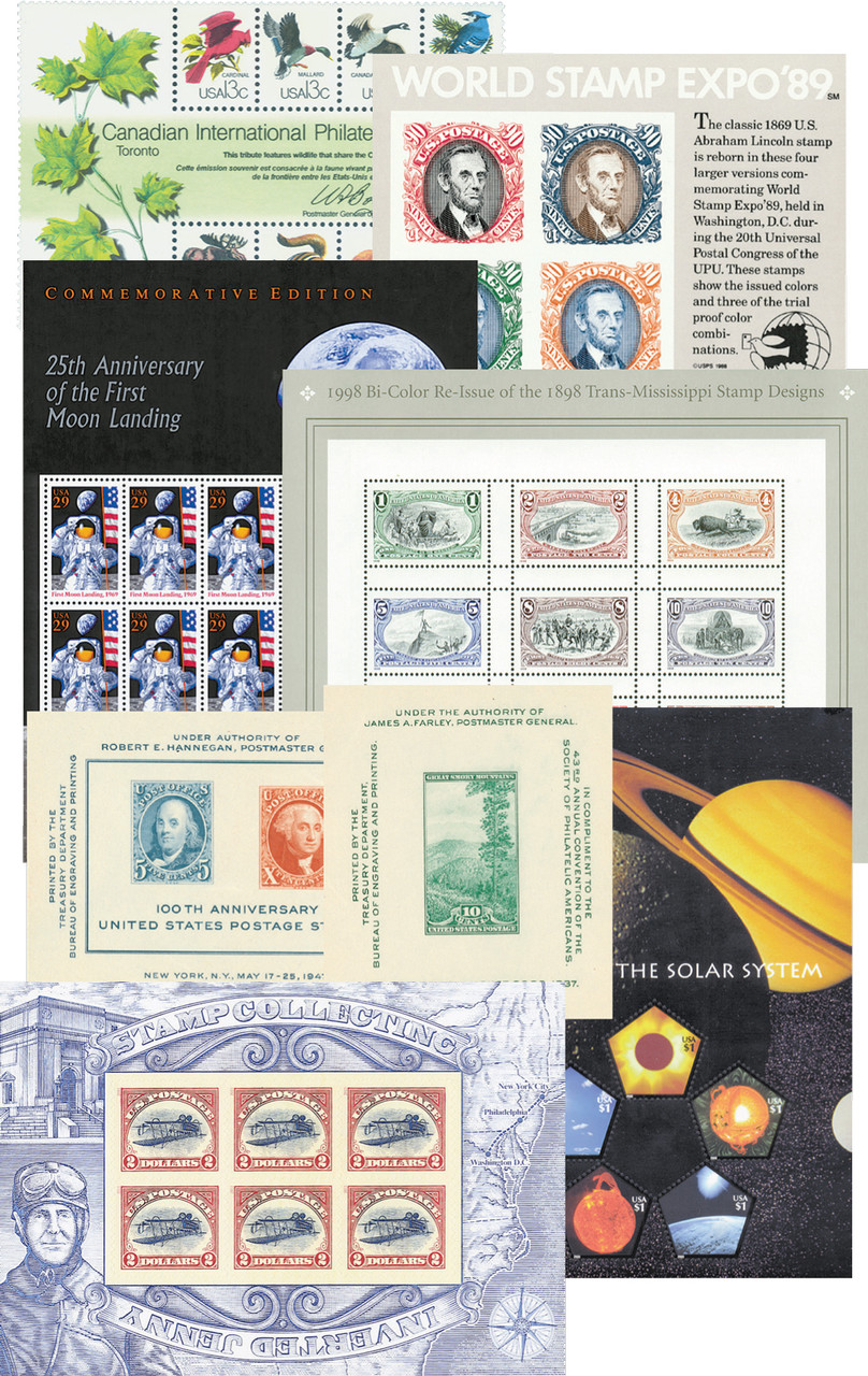 アメリカ切手 1933年10月スーべニールシート of - Souvenir Giant 1933