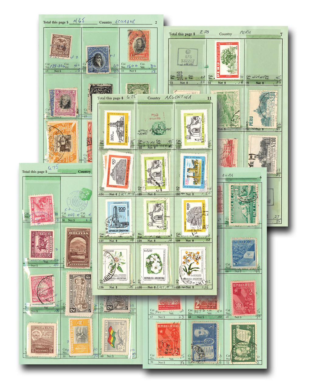 MFN607 - Retired Approval Book(s) from Latin America - $250 Scott
