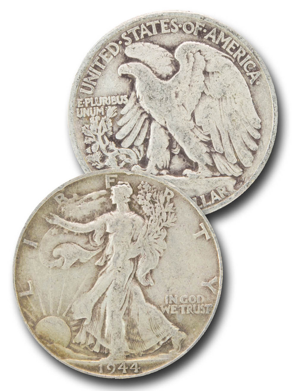 liberty　0206 CH-944S - 1944-S Walking Liberty Half Dollar - Mystic Stamp