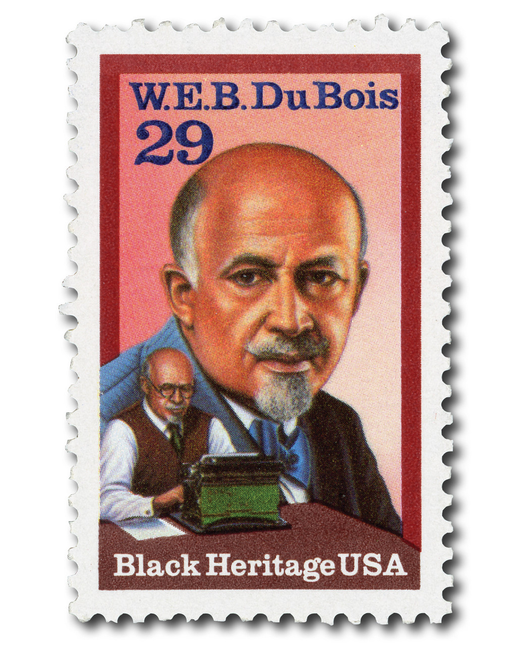 2617 - 1992 29c Black Heritage: W. E. B. Du Bois - Mystic Stamp