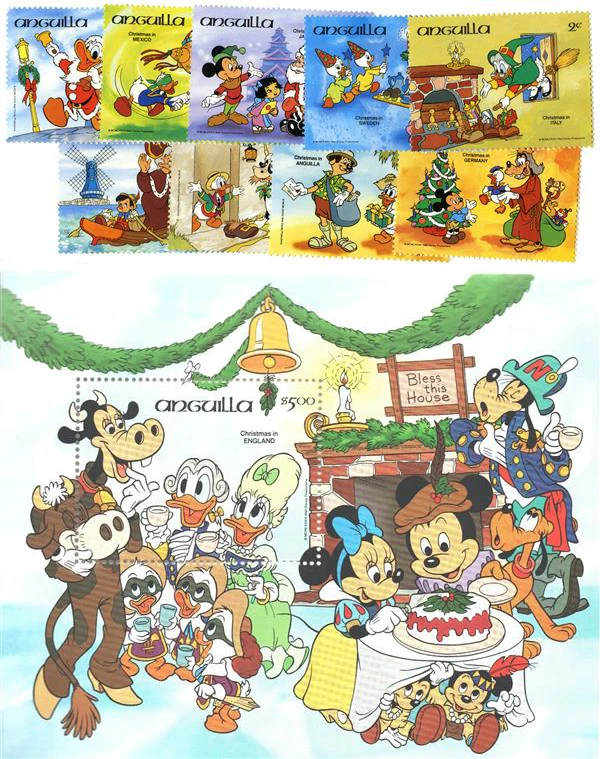 MDS217 - 1984 Disney Celebrates with Christmas Around The World