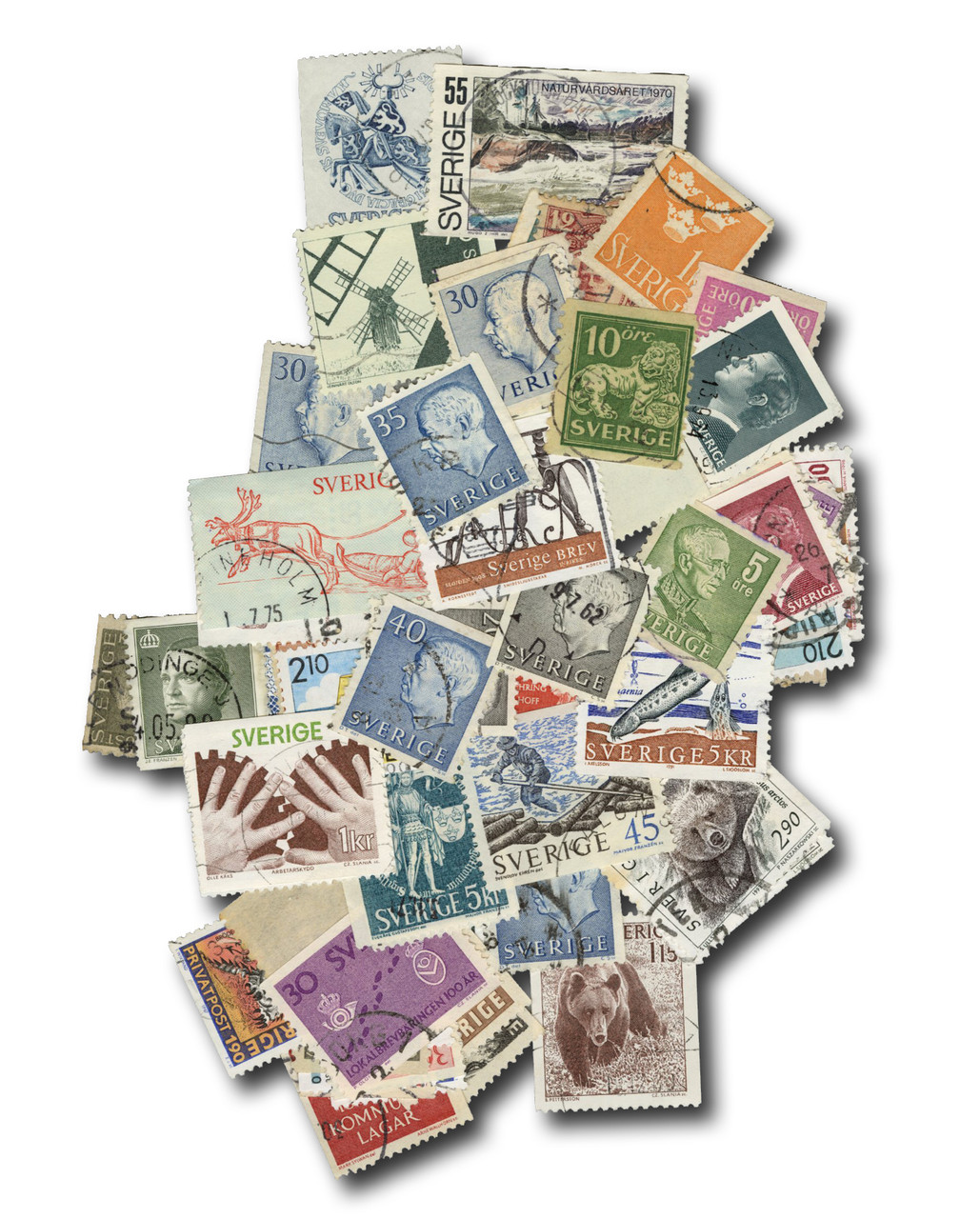 リピーテッド('14米/英/仏/スウェーデン) MP1914 - Sweden, 400v - Mystic Stamp Company