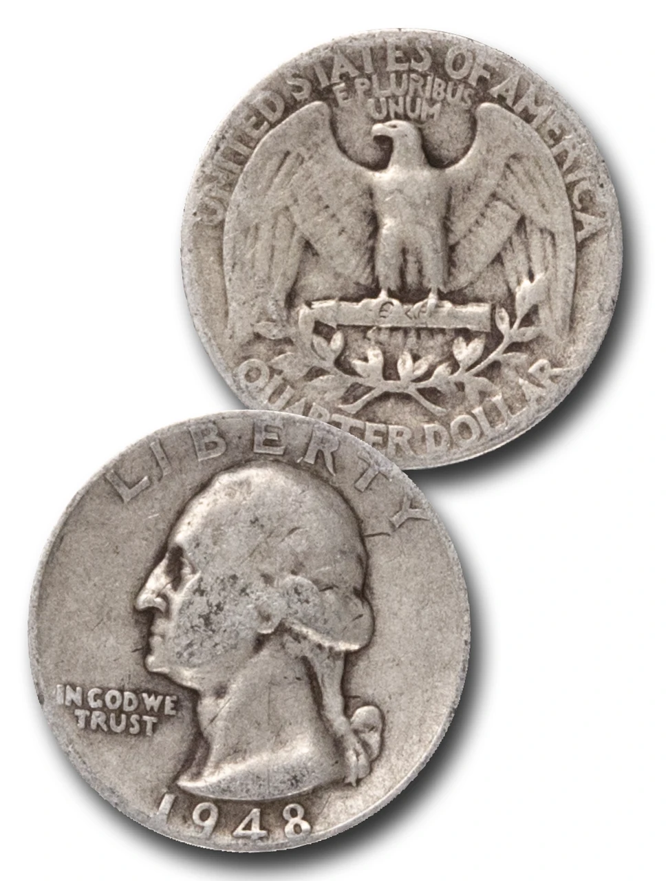 CQ-947D - 1947-D George Washington Silver Quarter - Mystic Stamp