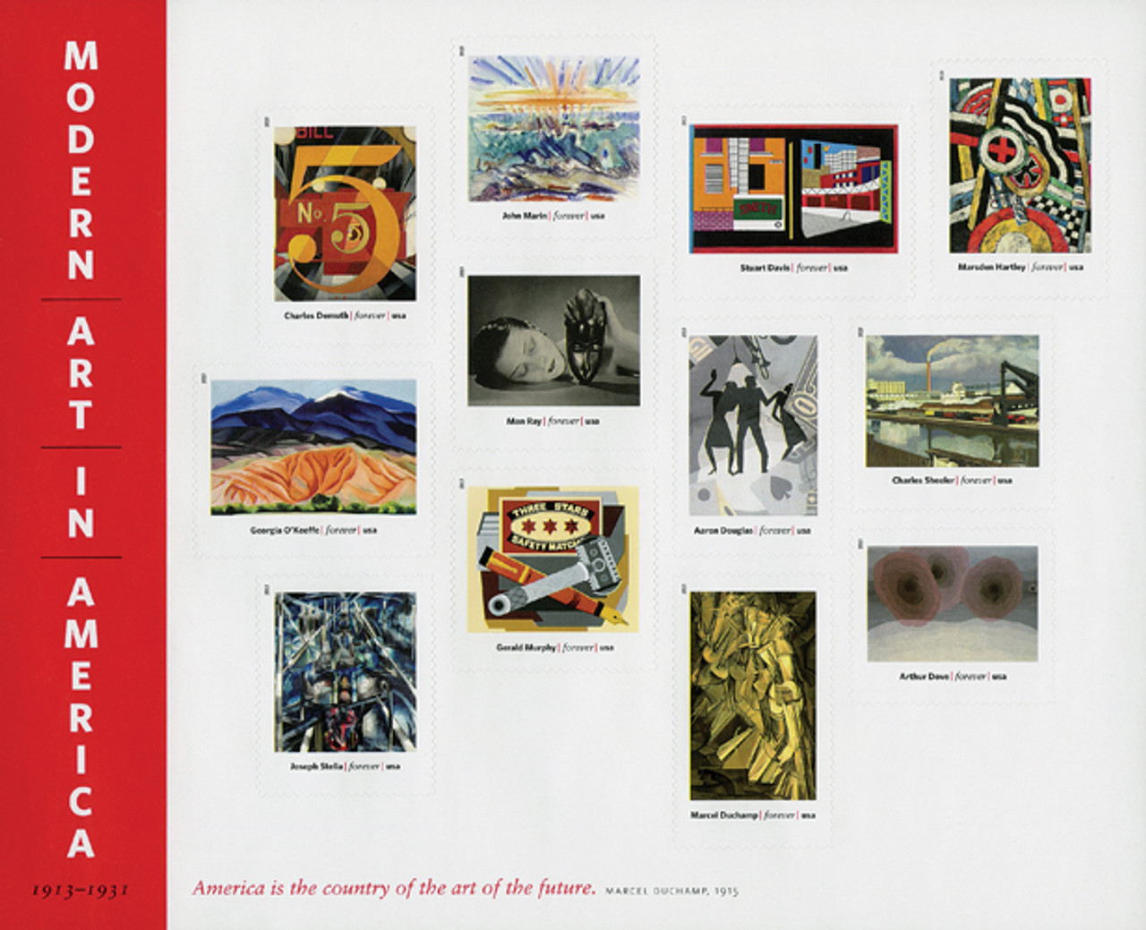 4748 - 2013 First-Class Forever Stamp - Modern Art in