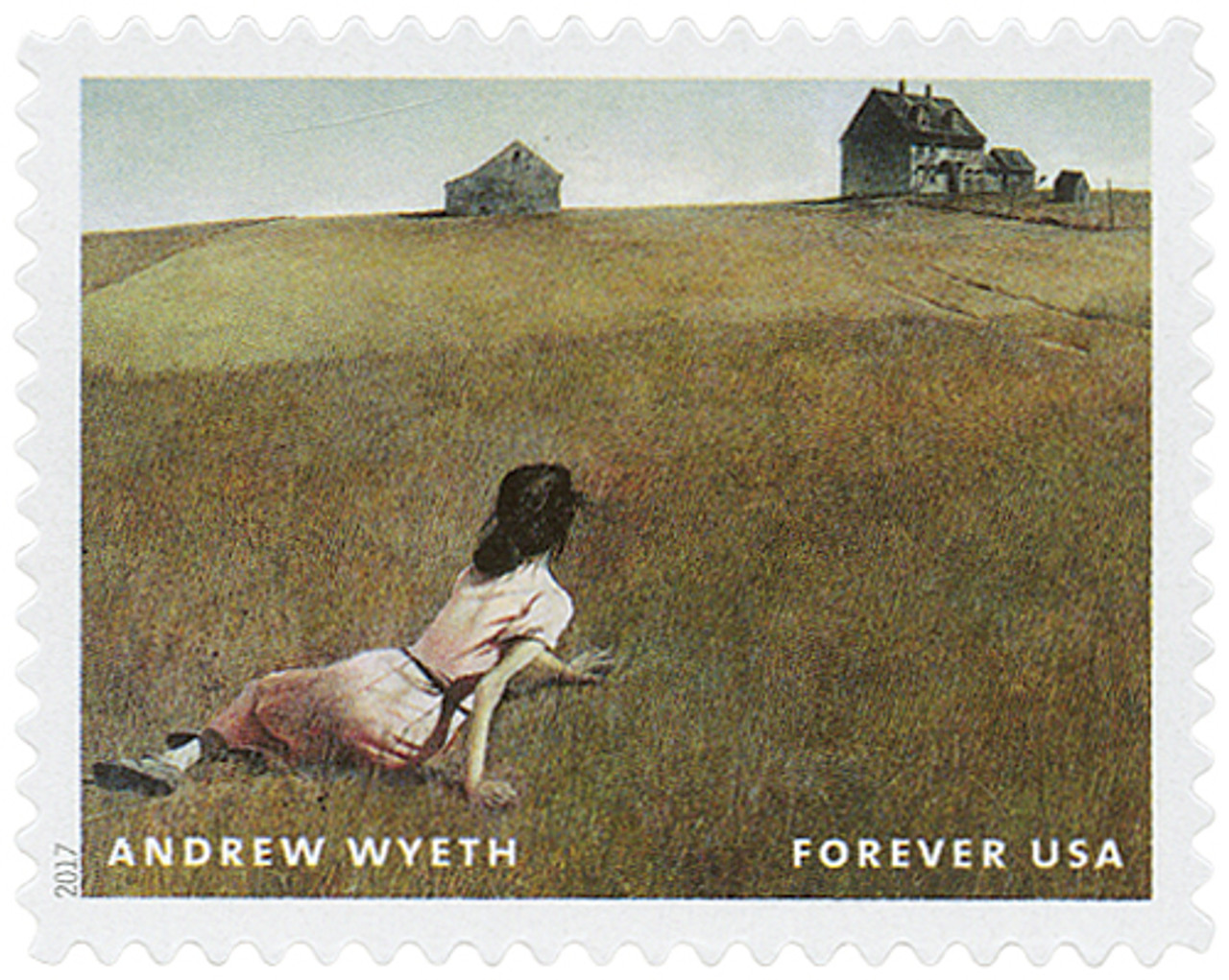5212c - 2017 First-Class Forever Stamp - Andrew Wyeth