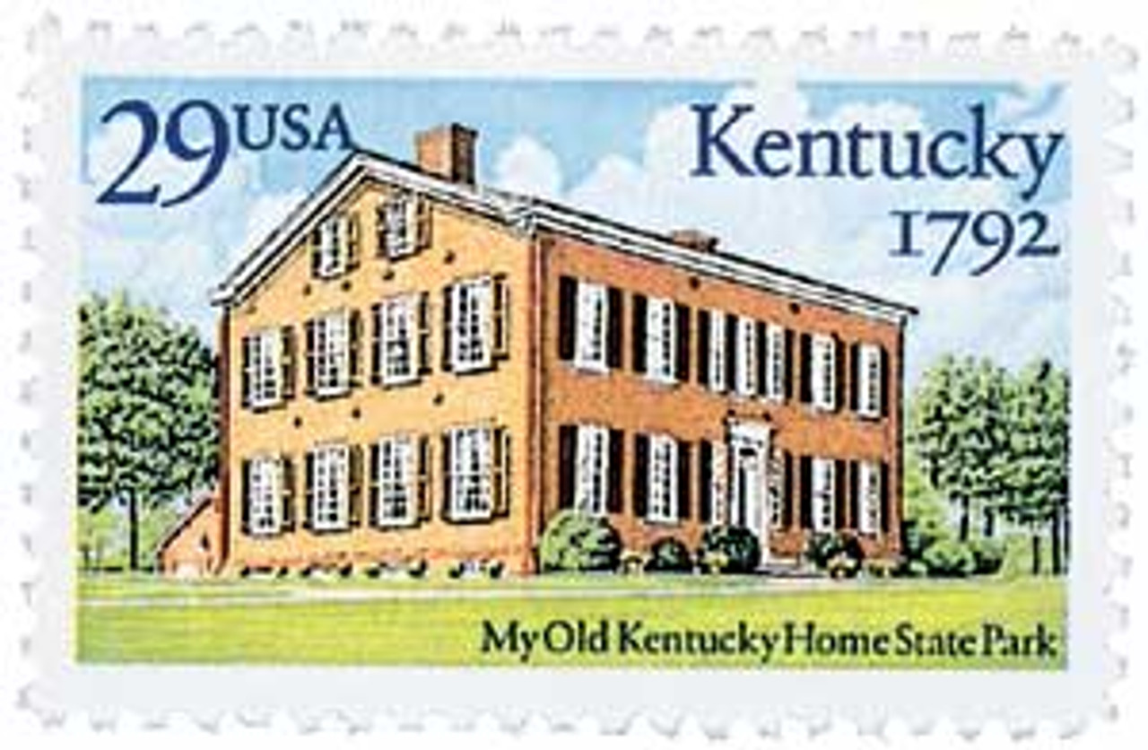 2636 - 1992 29c Kentucky Statehood - Mystic Stamp Company