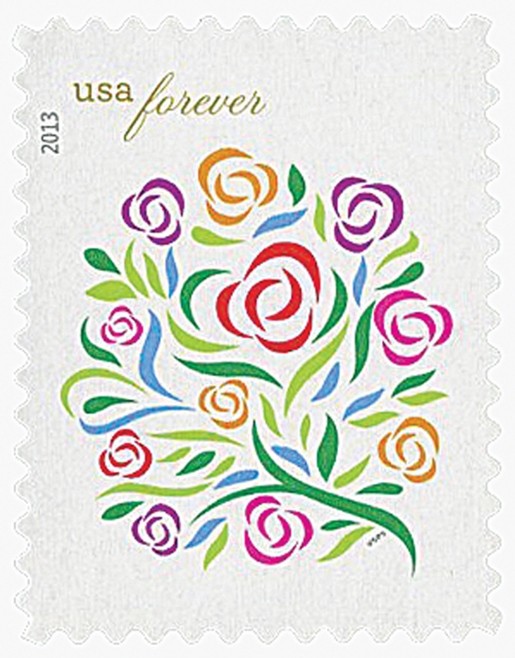 フォーエバースタンプ (2013) 4764 - 2013 First-Class Forever Stamp - Wedding Series