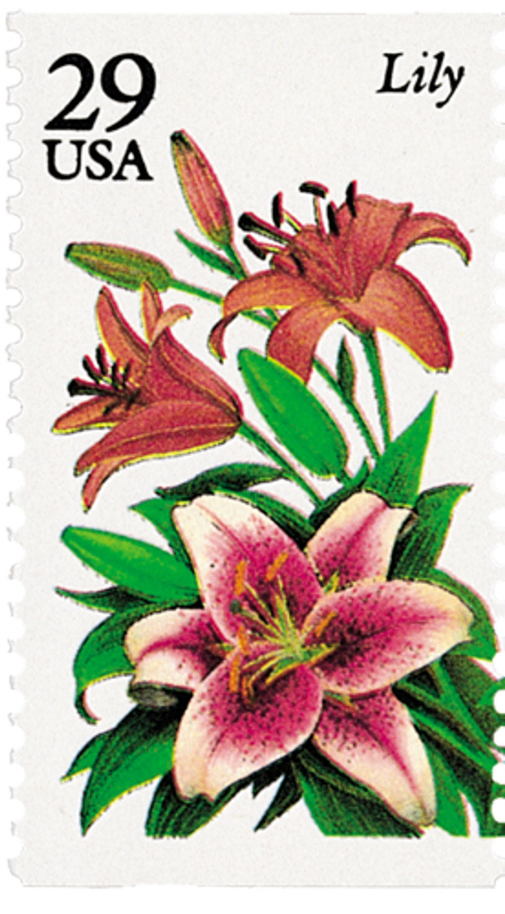 Lily Shopページ 2829 - 1994 29c Summer Garden Flowers: Lily - Mystic Stamp