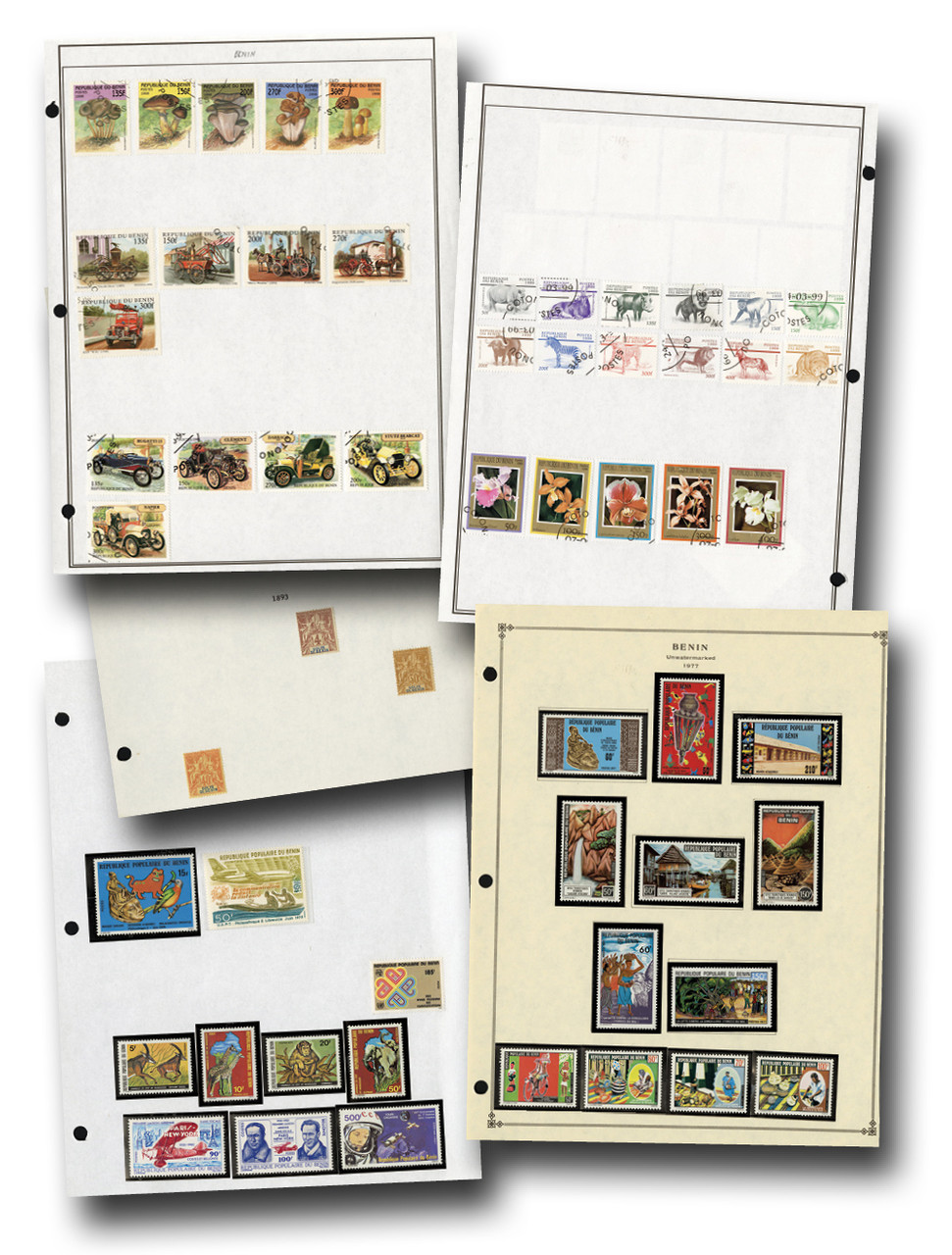ベニページ WW965 - 1892-1999 Benin Collection - Mystic Stamp Company
