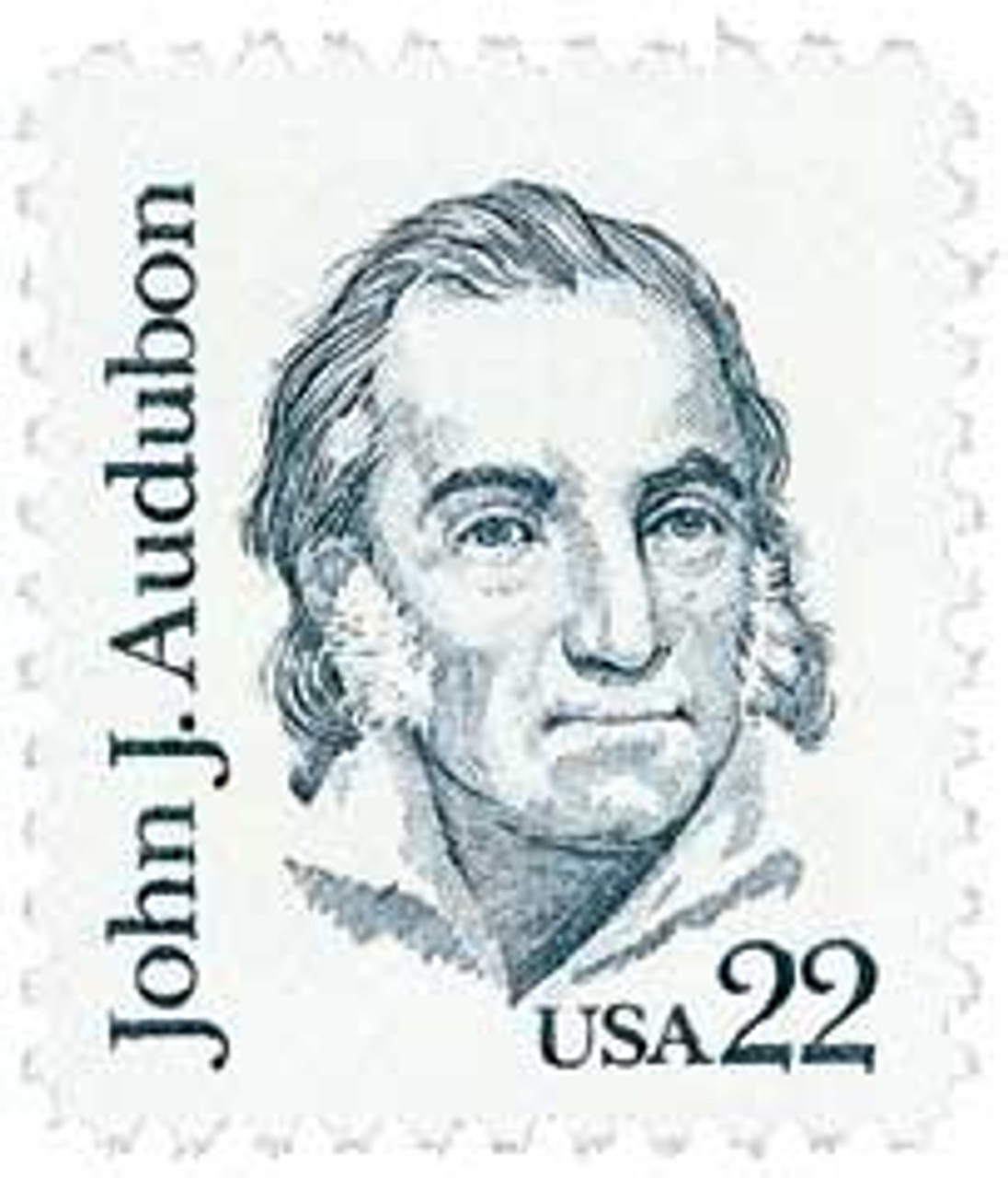 1863 - 1985 22c Great Americans Series: John J. Audubon