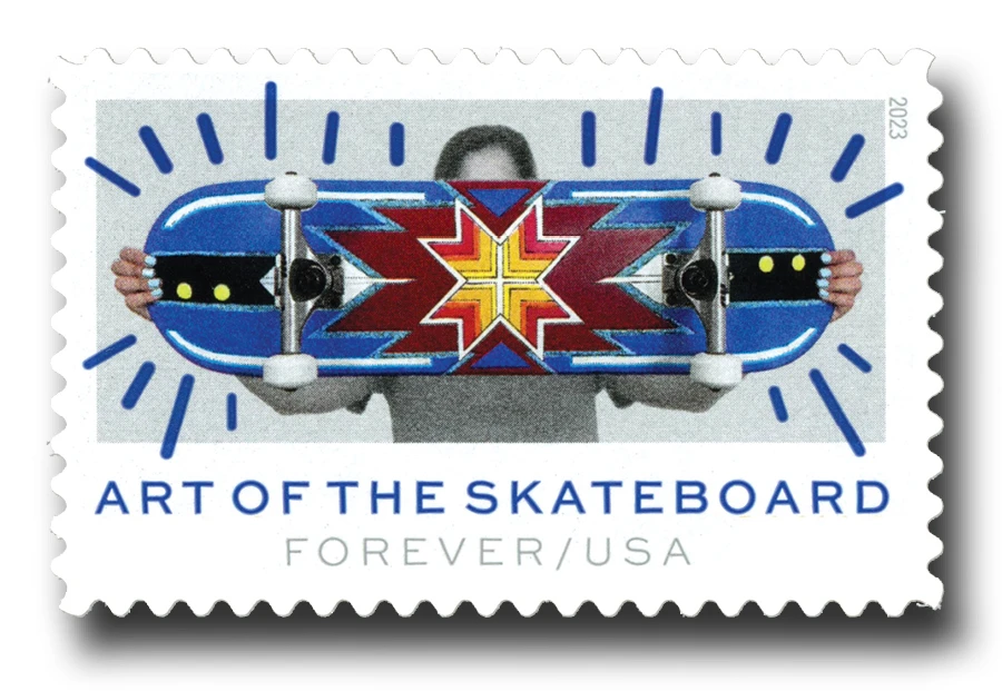 5765 - 2023 First-Class Forever Stamp - The Art of the Skateboard