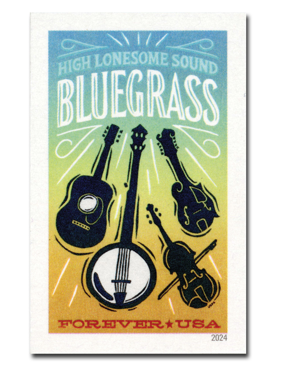 5844a - 2024 First-Class Forever Stamp - Imperforate