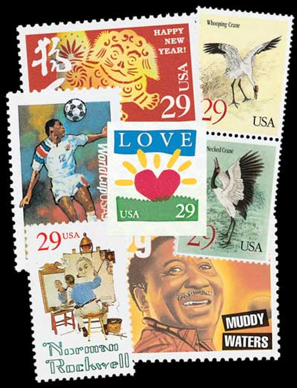 1994 Commemorative Stamp Collection SEALED stamps with Book