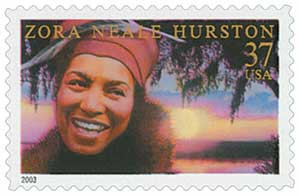 3748 - 2003 37c Literary Arts: Zora Neale Hurston - Mystic Stamp