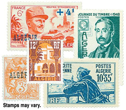 MP1155 - Algeria, 500 Different Stamps