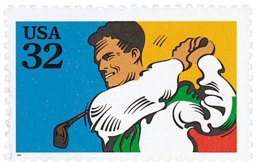 2965 - 1995 32c Recreational Sports: Golf - Mystic Stamp Company