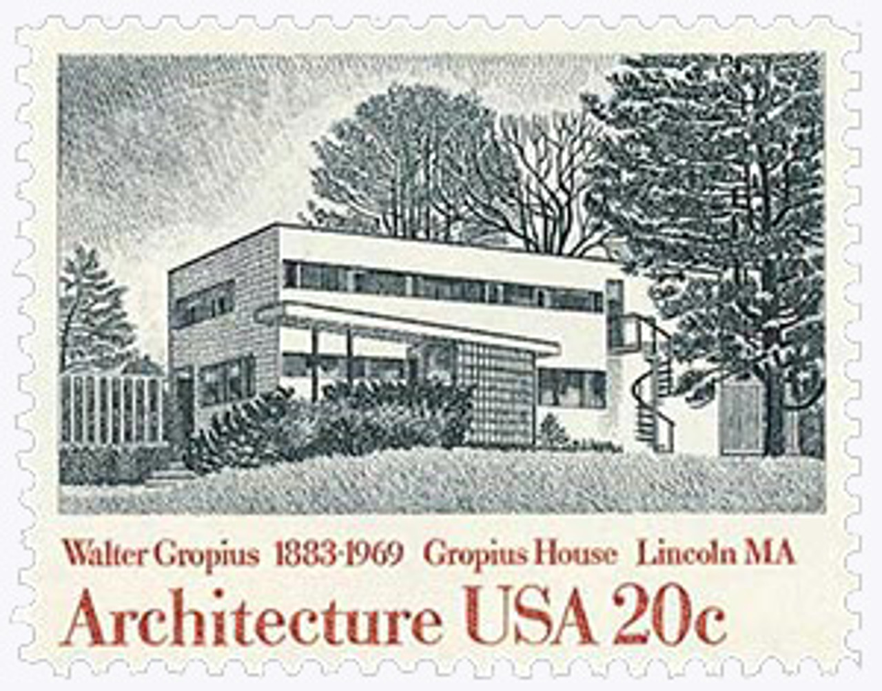 2021 - 1982 20c American Architecture: Gropius House