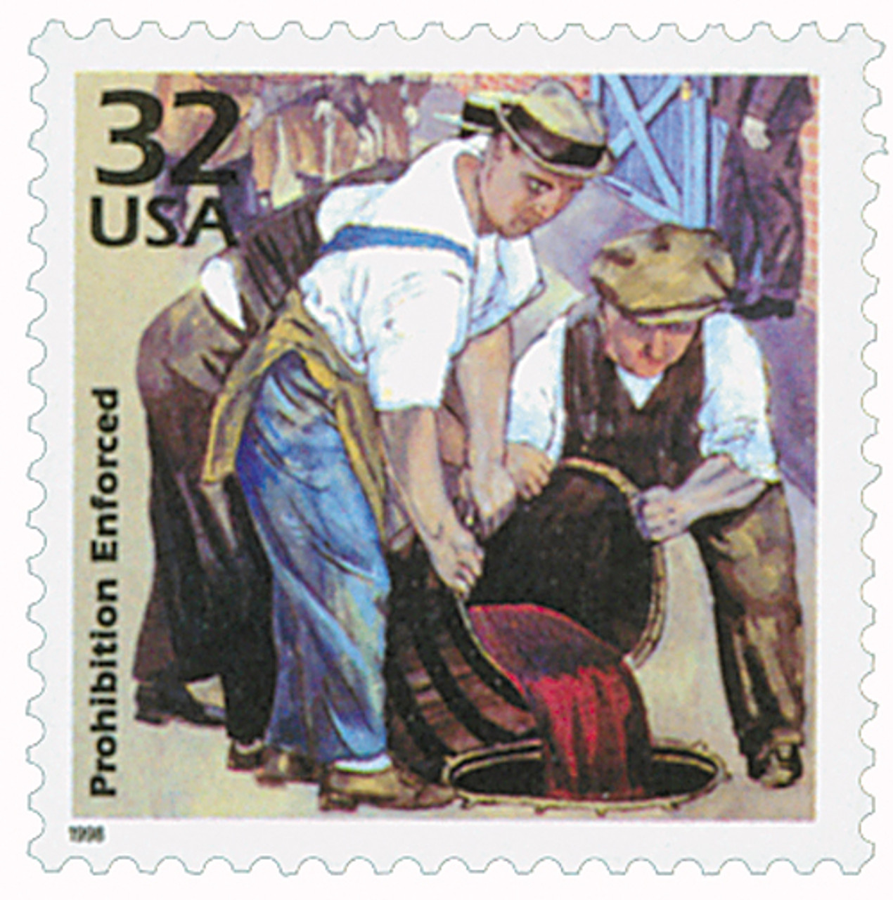 3184c - 1998 32c Celebrate the Century - 1920s: Prohibition