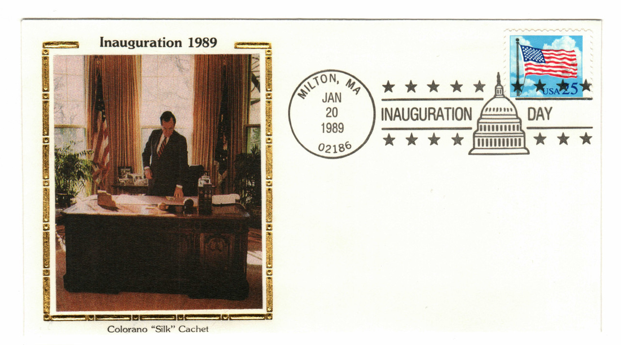 記念章 IC 1989 - 1989 Inauguration Cover - President George H.W. Bush