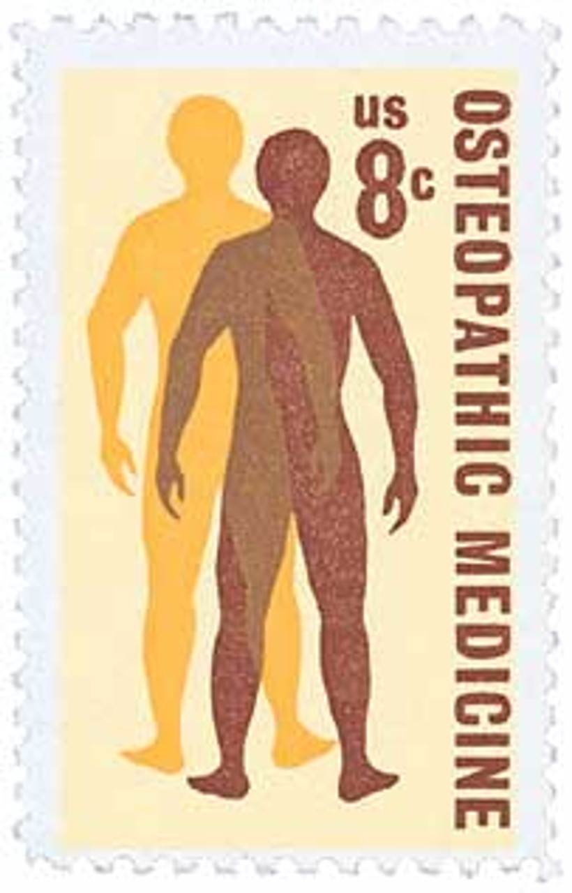 1469 - 1972 8c Osteopathic Medicine - Mystic Stamp Company