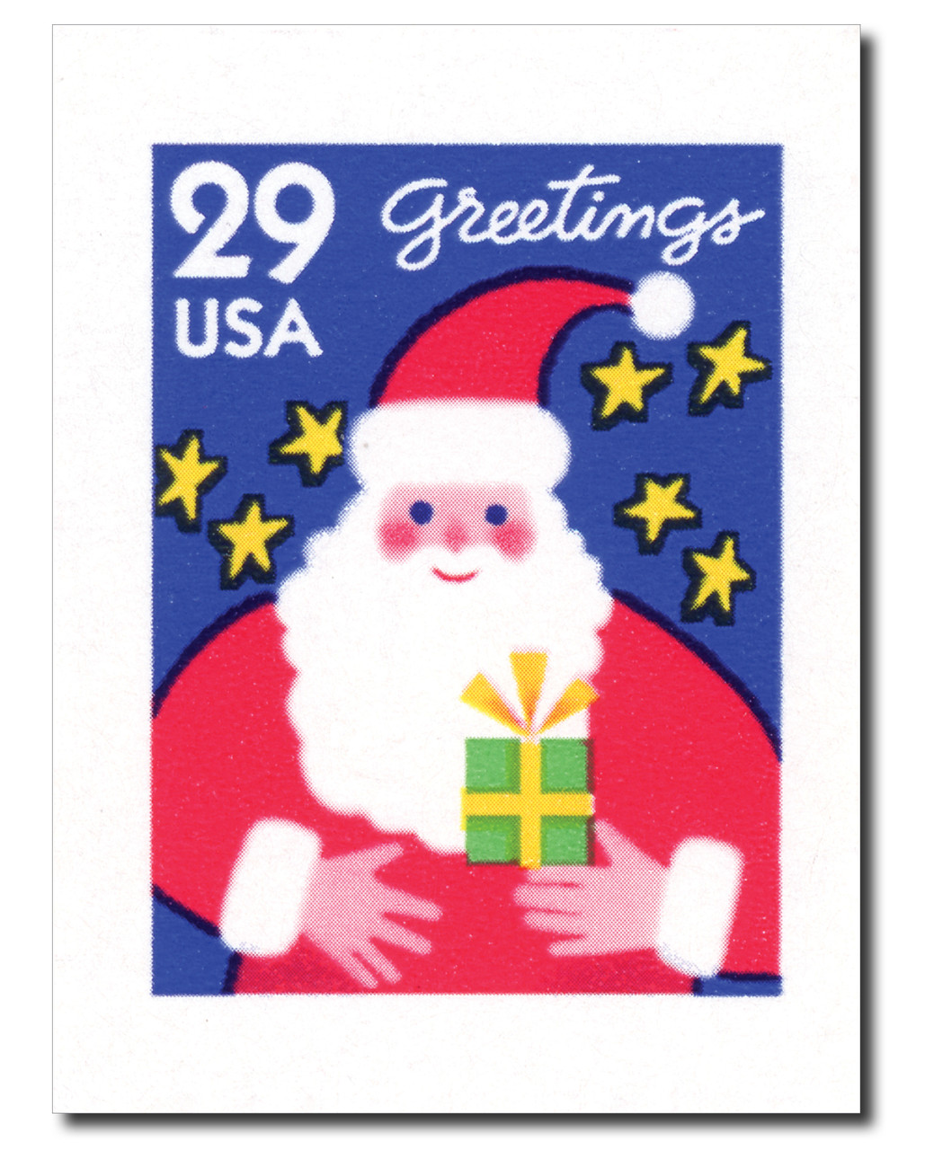 【直筆サイン★レア】SANTAセット 2873 - 1994 29c Santa with Present - Mystic Stamp Company