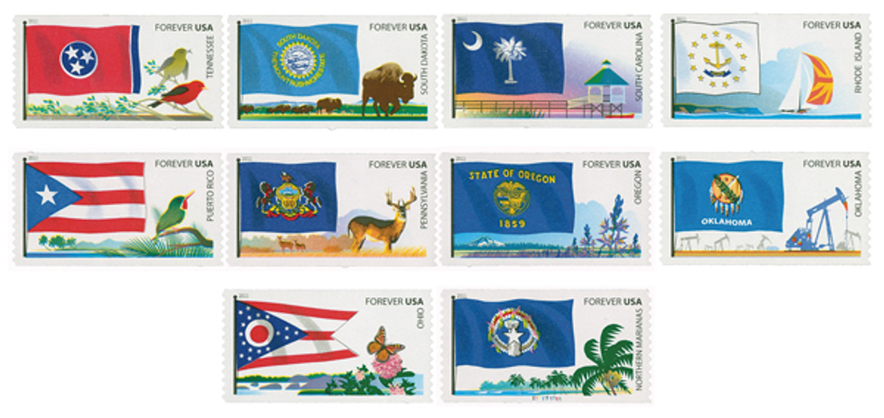 4313-22 - 2011 First-Class Forever Stamp - Flags of Our Nation