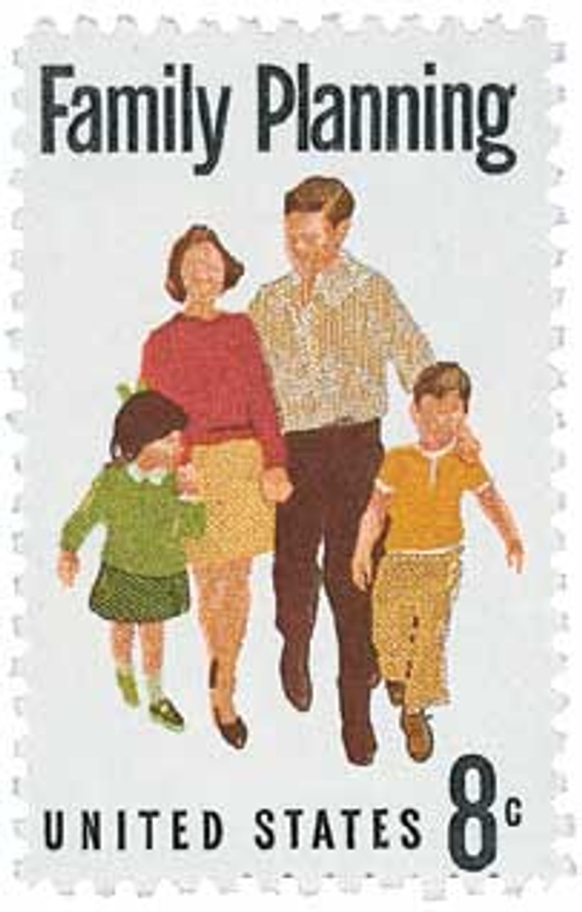 1455 - 1972 8c Family Planning - Mystic Stamp Company