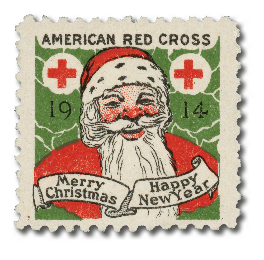 WX15 - 1914 American Red Cross Christmas Seal - Mystic Stamp Company