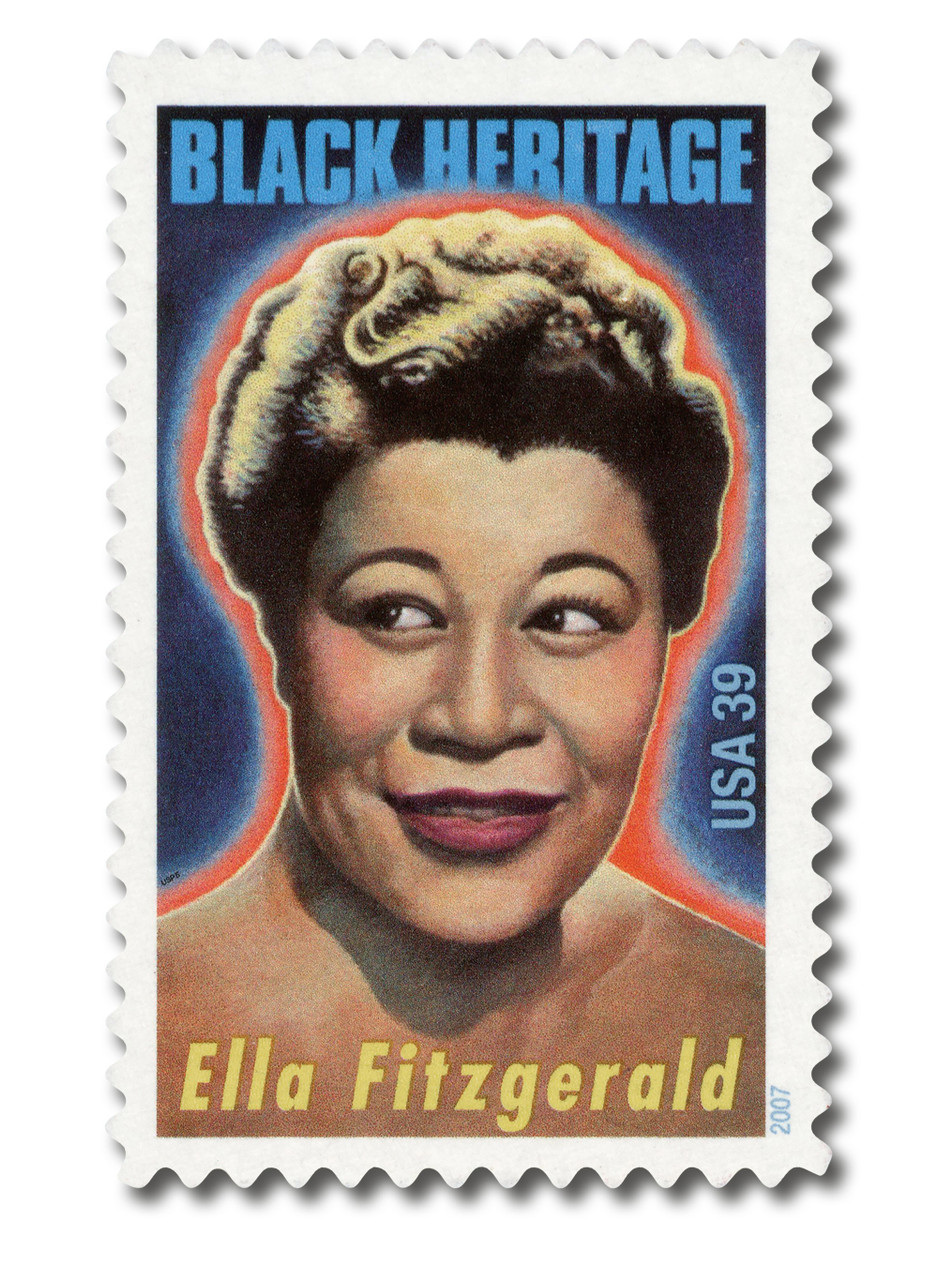 4120 - 2007 39c Black Heritage: Ella Fitzgerald - Mystic Stamp Company