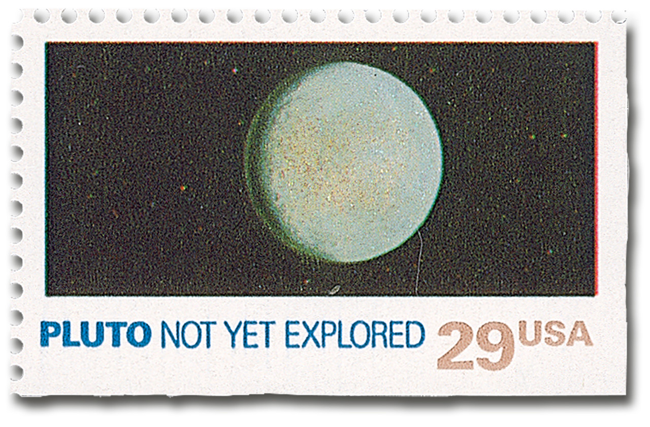 2577 - 1991 29c Space Exploration: Pluto - Mystic Stamp Company