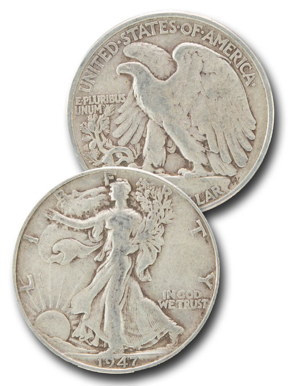 CH-947 - 1947 Walking Liberty Half Dollar - Mystic Stamp Company