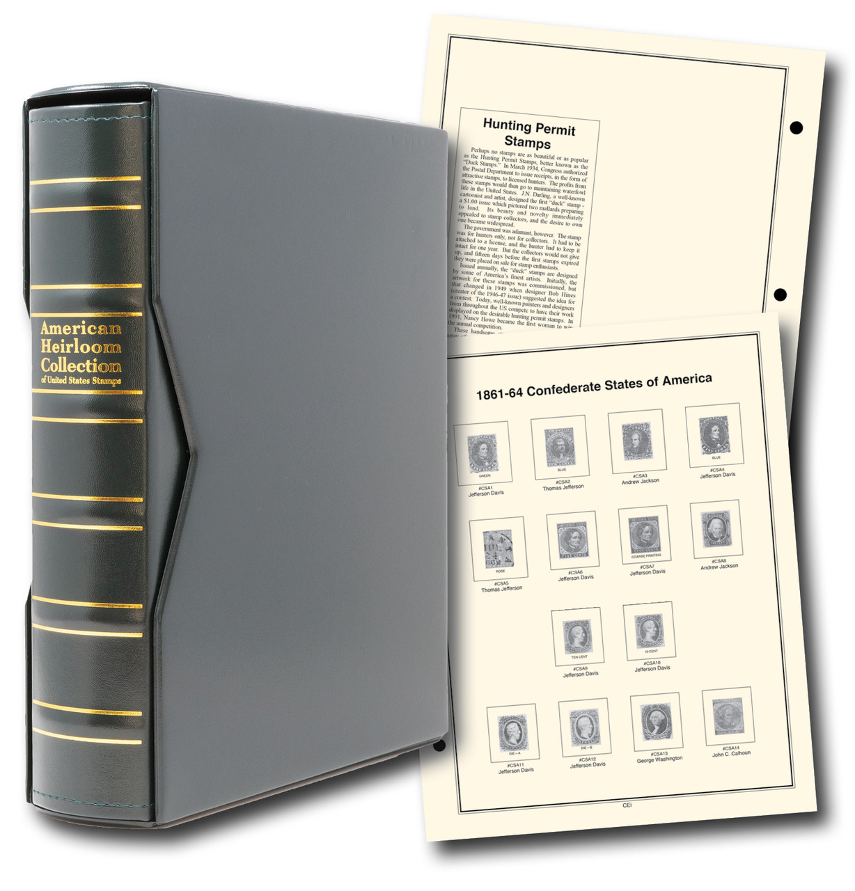 DS175 - Mystic's Hingeless American Heirloom Back-of-the-Book