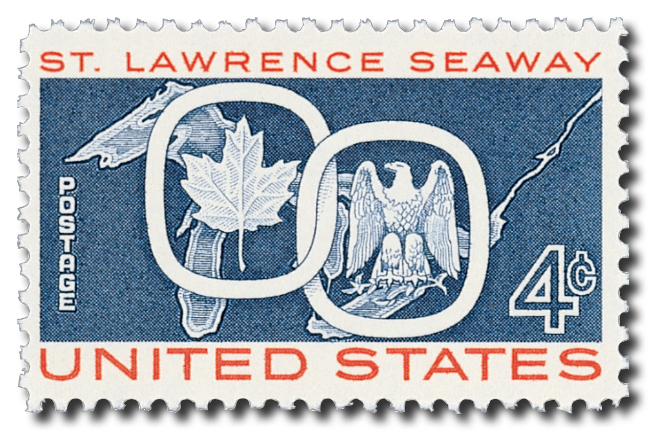 1131 - 1959 4c St. Lawrence Seaway - Mystic Stamp Company