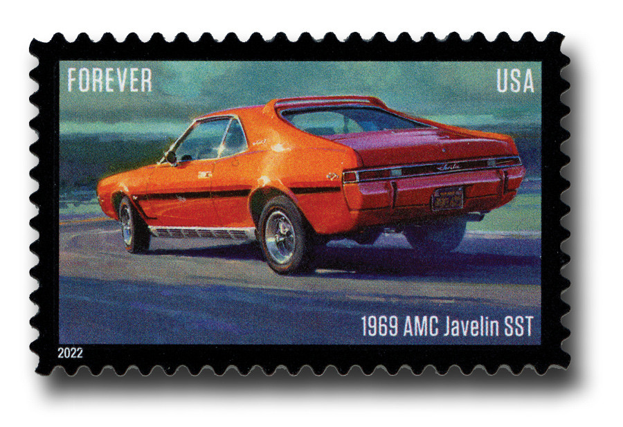 5719 - 2022 First-Class Forever Stamp - Pony Cars: 1969 AMC