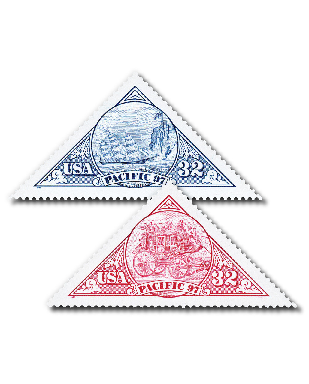 3130-31 - 1997 32c Pacific '97 - Mystic Stamp Company