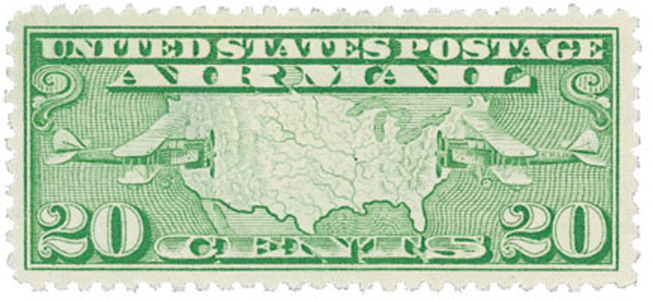 C9 - 1927 20c Airmail Perf 11 - Mystic Stamp Company