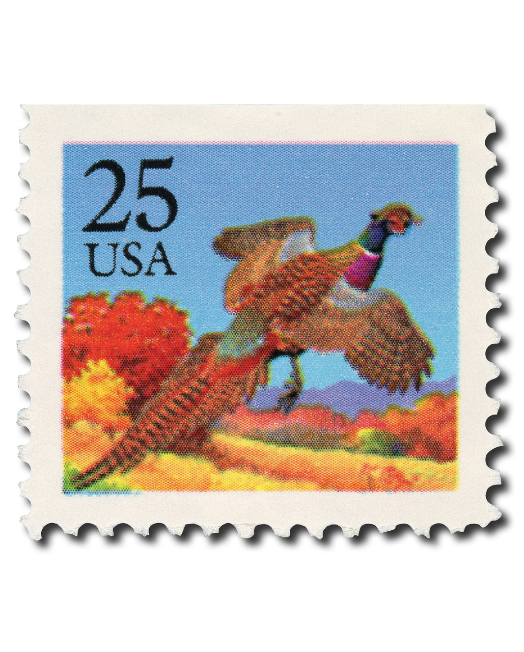 その他 Toward Free Trade in the Americas 2283 - 1988 25c Pheasant, Booklet Single - Mystic Stamp Company