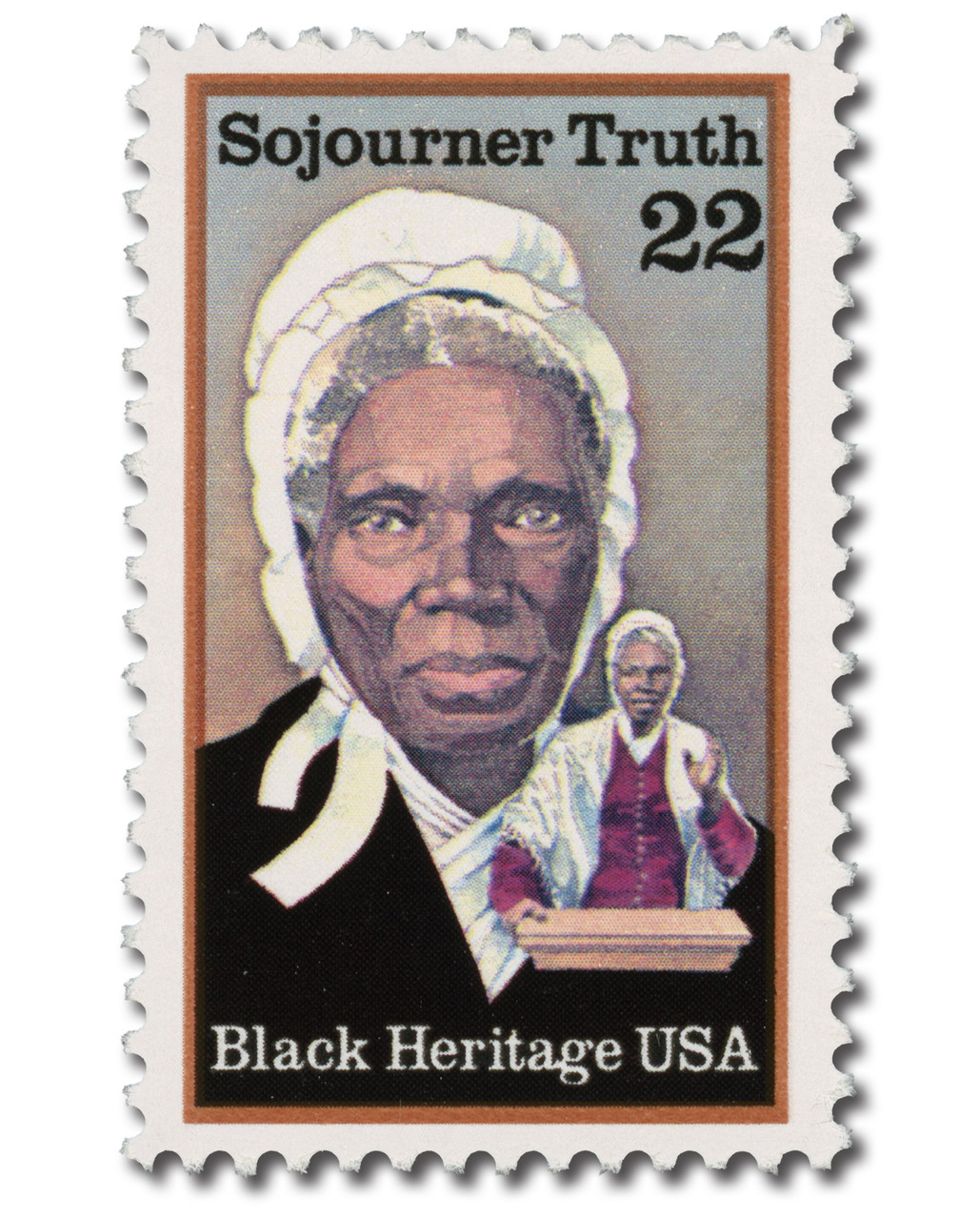 2203 - 1986 22c Black Heritage: Sojourner Truth - Mystic Stamp Company