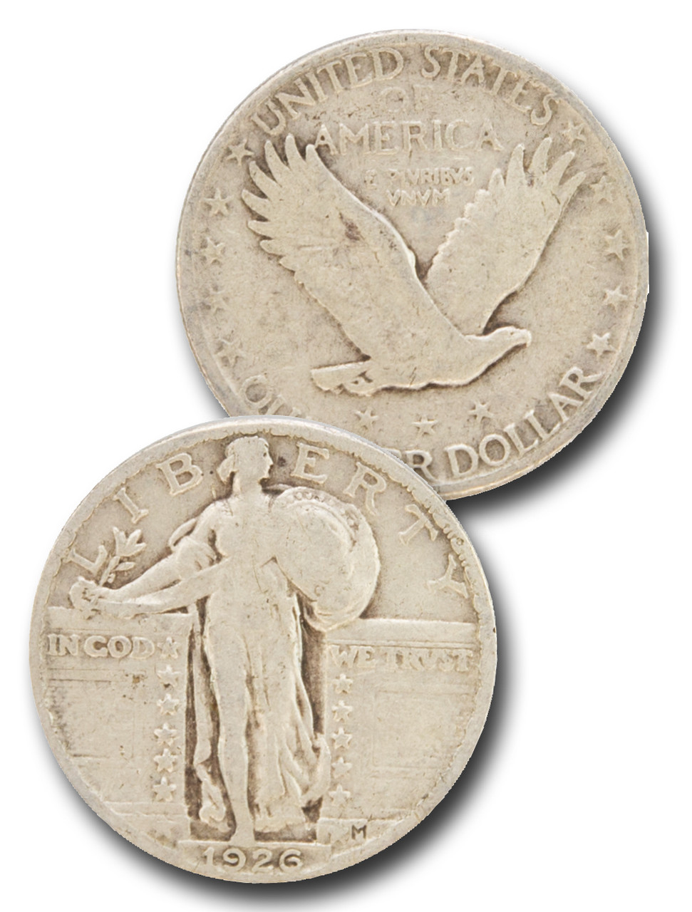 ssa✴︎ CQ-926 - 1926 Standing Liberty Quarter - Mystic Stamp Company