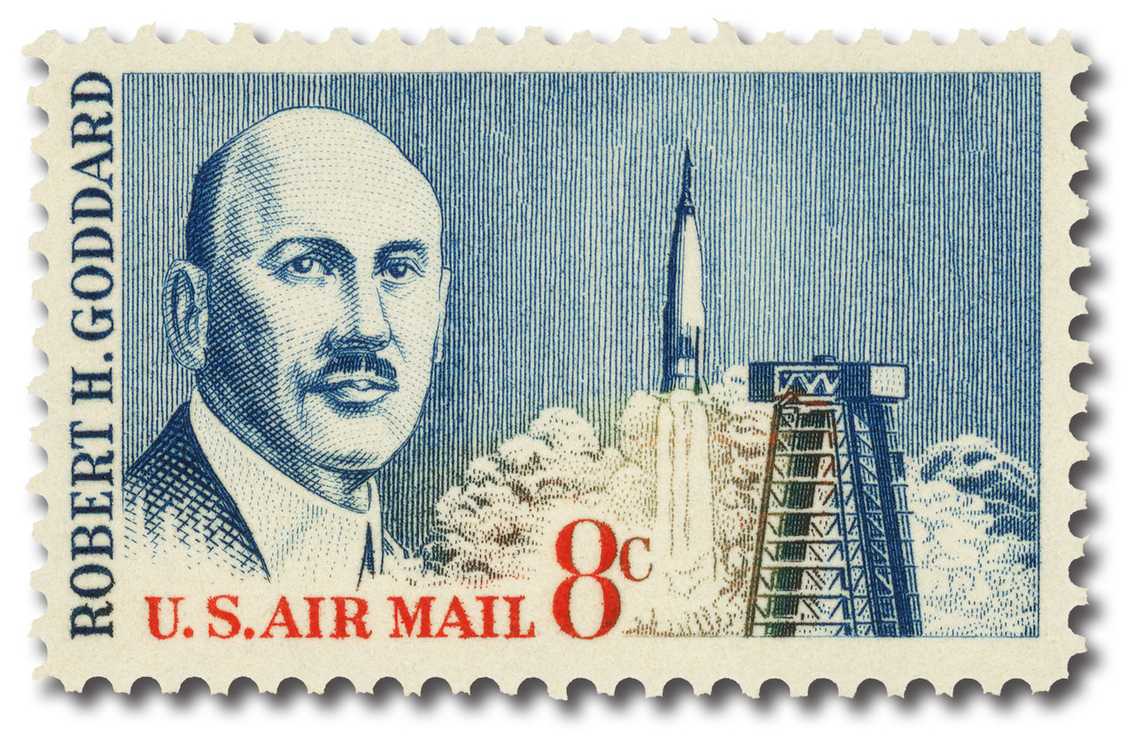 C69 - 1964 8c Robert H. Goddard - Mystic Stamp Company