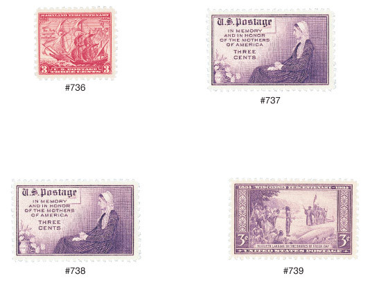 YS1934 - 1934 Commemorative Stamp Year Set - Mystic Stamp Company