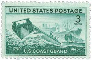 936 - 1945 3c US Armed Forces: Coast Guard - Mystic Stamp Company