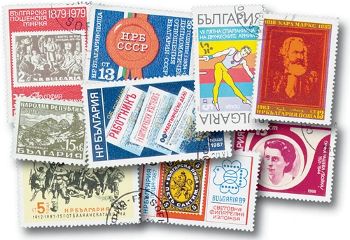 Prophila Collection Briefmarken Bulgarien – 300 Verschiedene Marken, Sammler-Set