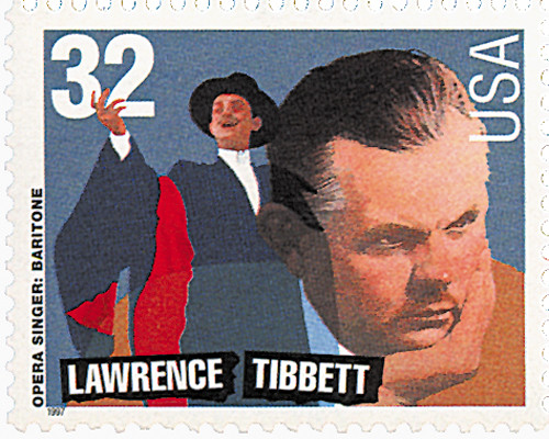 3156 - 1997 32c Opera Singers: Lawrence Tibbett - Mystic Stamp Company