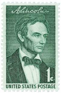 1113 - 1959 1c Abraham Lincoln - Mystic Stamp Company