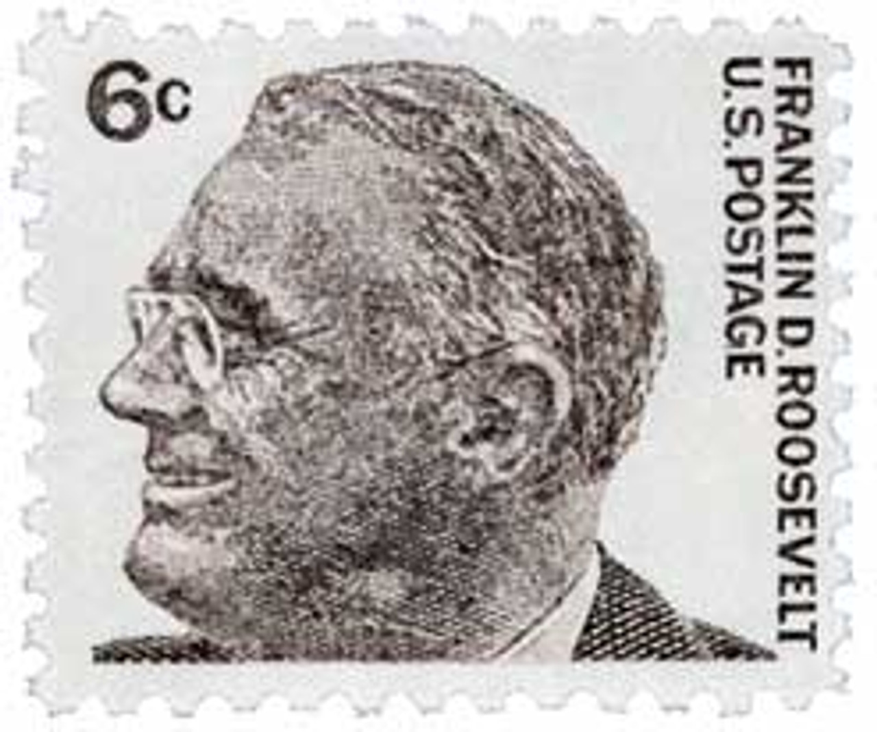 1284 - 1966 6c Prominent Americans: Franklin D. Roosevelt 1284 - 1966 6c Prominent Americans: Franklin D. Roosevelt