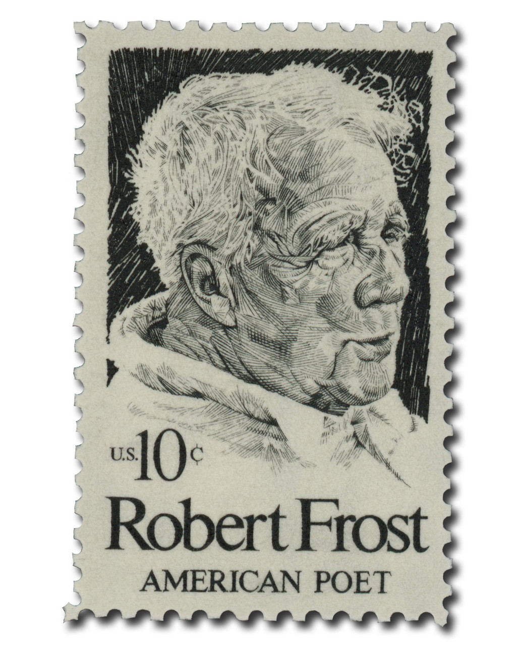 1526 - 1974 10c Robert Frost - Mystic Stamp Company
