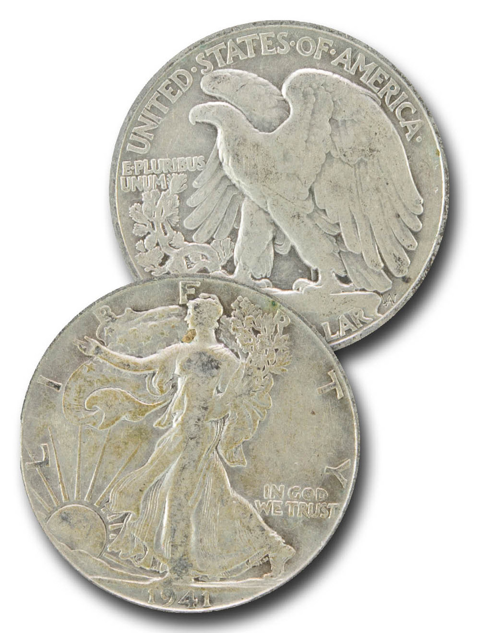 CH-941S - 1941-S Walking Liberty Half Dollar - Mystic Stamp Company