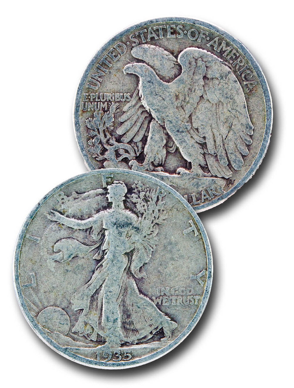 CH-935S - 1935-S Walking Liberty Half Dollar - Mystic Stamp Company