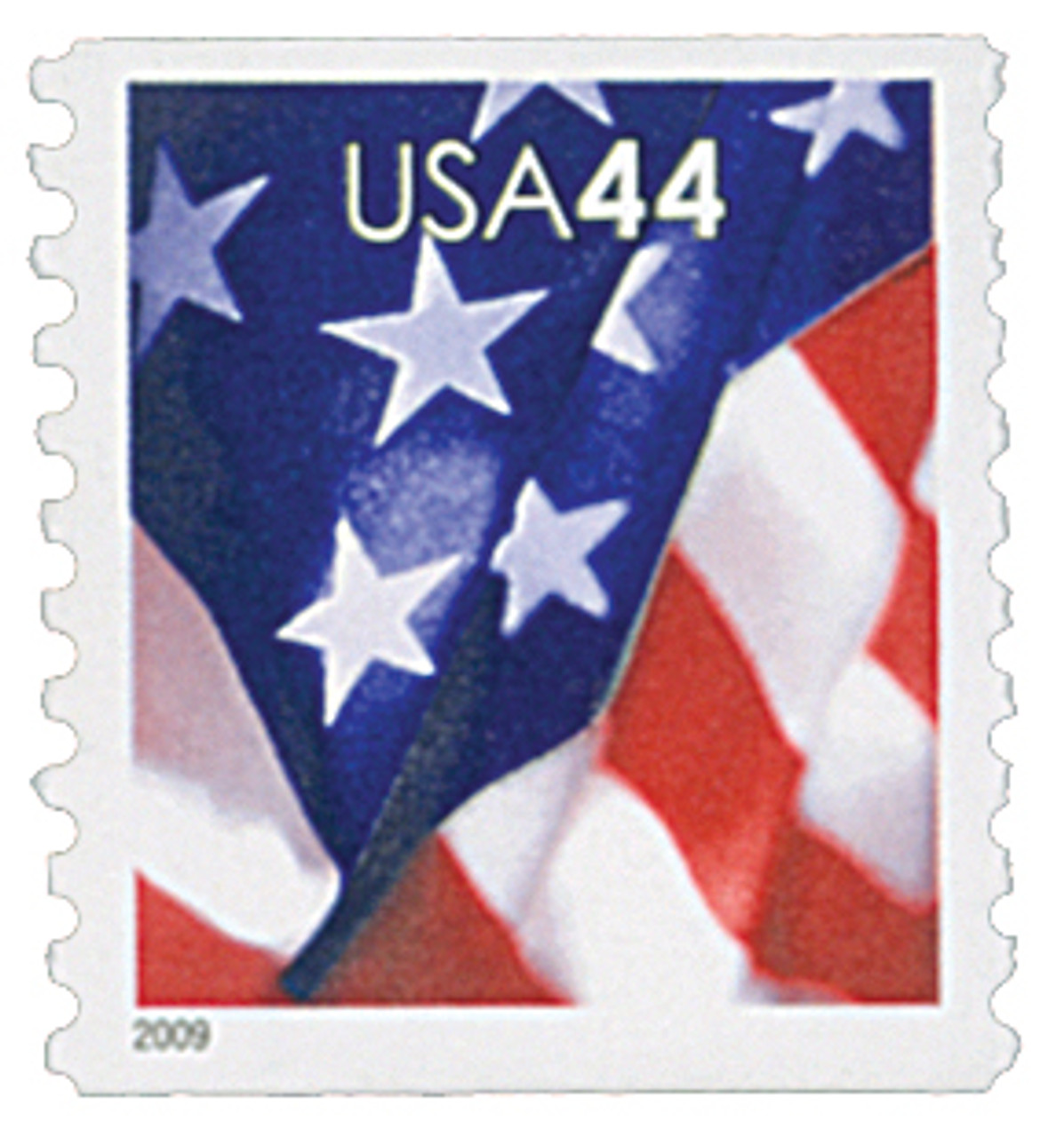 4391 - 2009 44c Flag, coil - Mystic Stamp Company